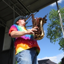 New Orleans Suspects Saxophone player Jeff Watkins