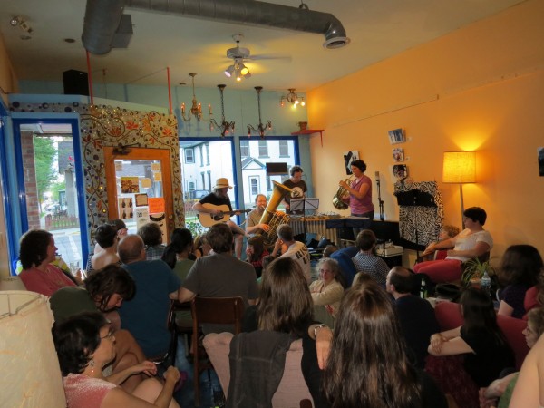 Yid Vicious plays to an overflow crowd at Mother Fools, May 31, 2014.