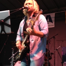 Anders Osborne performs during the Orton Park Festival on Sunday, August 26, 2012.