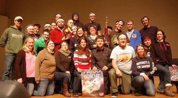 Trivia 2013: A Space Oddity winners Stefan's Dream XIV: Stefan's Rentry. The team modifies there name each year to match the theme. Photo Courtesy: KVSC-FM
