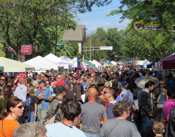 The Willy Street Fair, September 14, 2014.